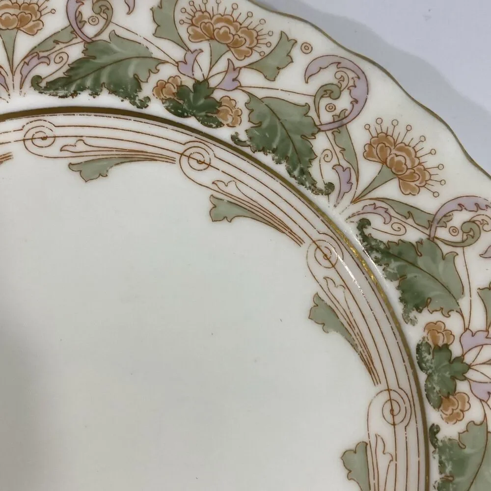Antique Doulton Burselm England China Plate Art Nouveau 8.75” C8901Y